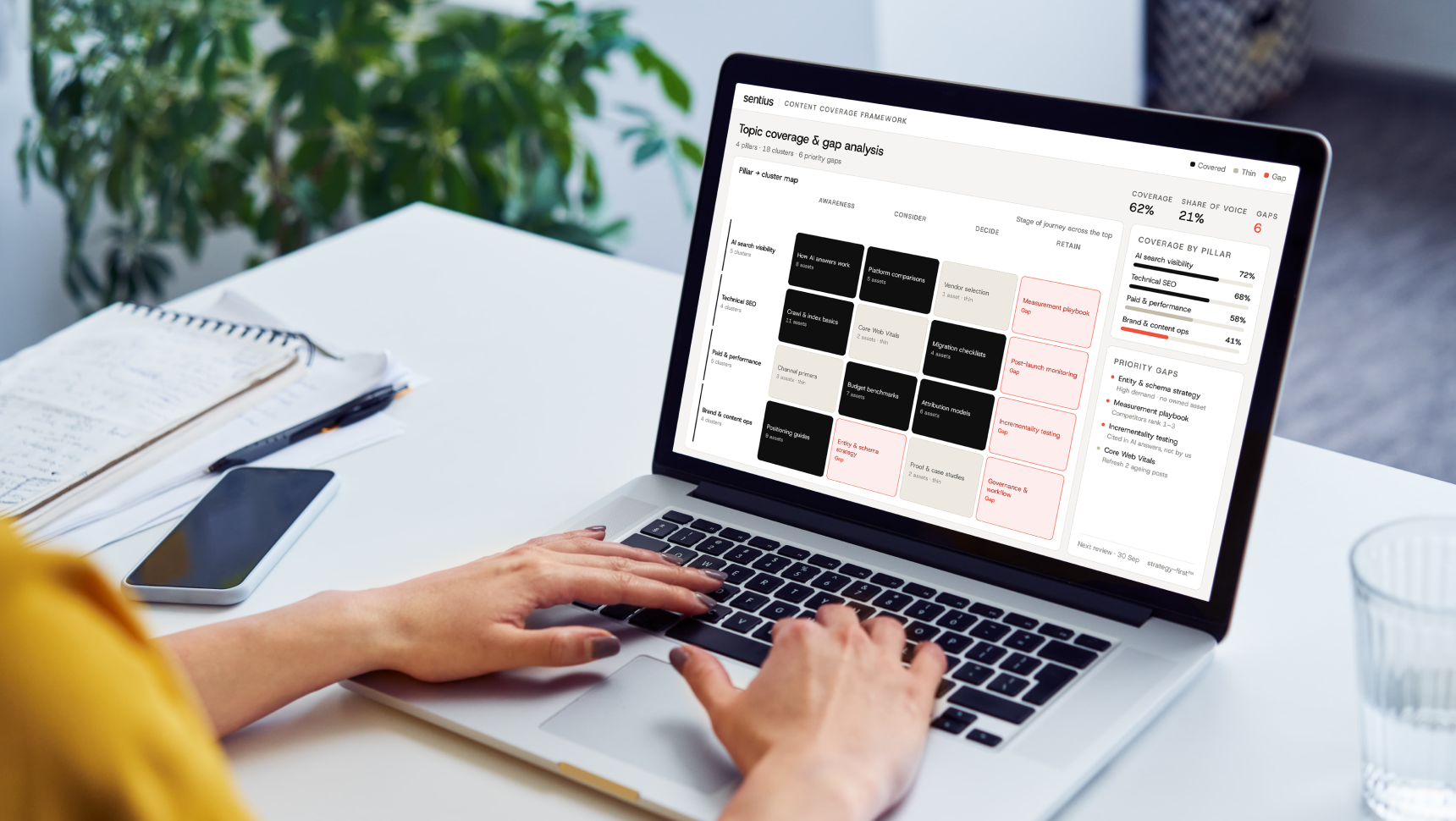 Niche brand standing out as an authoritative entity in AI search