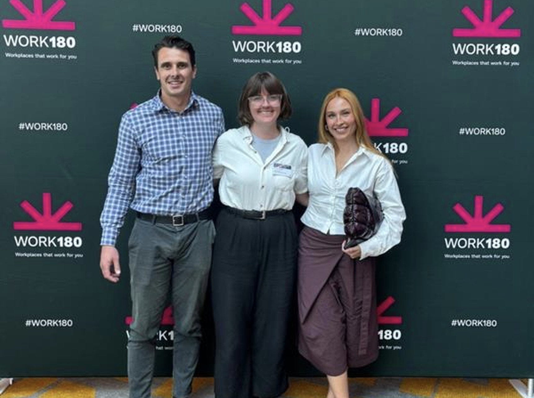 Great insights from the WORK180 International Women’s Day Summit 2026 in Melbourne, attended by members of the Sentius team Emily Johnson, Johnathon Salamon, and Rebecca Petrusic.