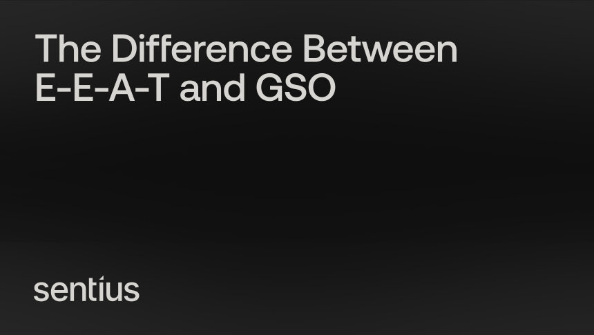 The Difference Between E-E-A-T and GSO