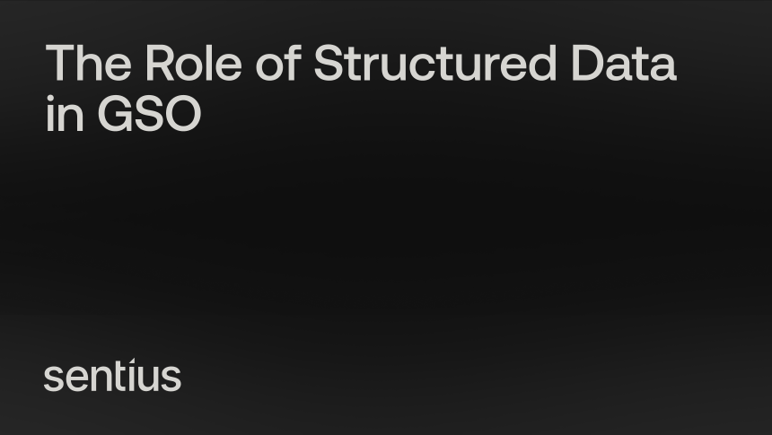 The Role of Structured Data in GSO