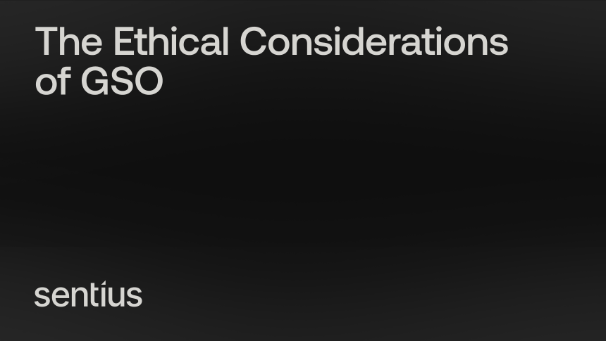 The Ethical Considerations of GSO