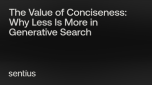The Value of Conciseness: Why Less Is More in Generative Search